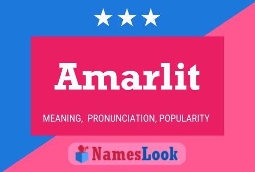 Amarlit Namensposter