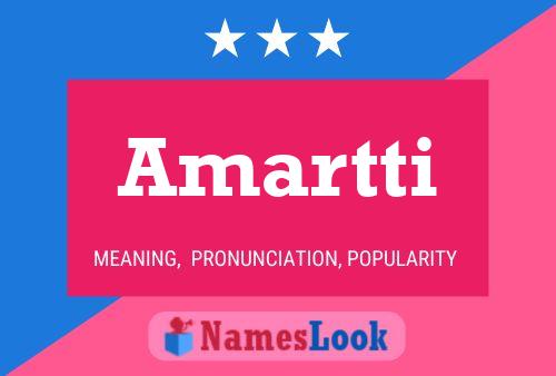 Amartti Namensposter