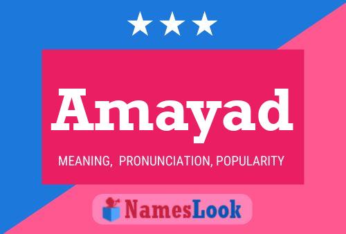 Amayad Namensposter