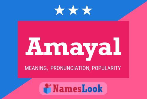 Amayal Namensposter