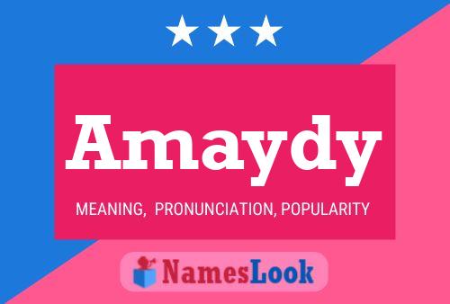 Amaydy Namensposter