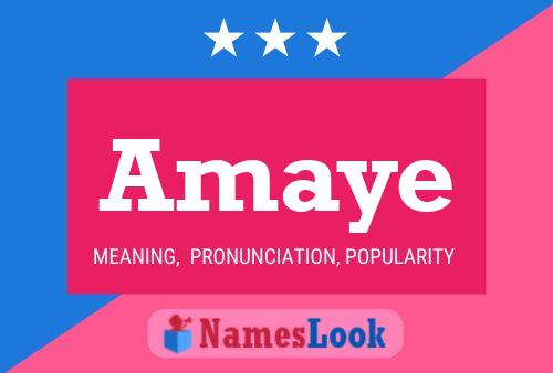 Amaye Namensposter