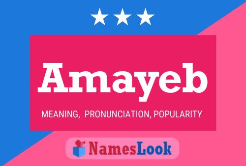 Amayeb Namensposter