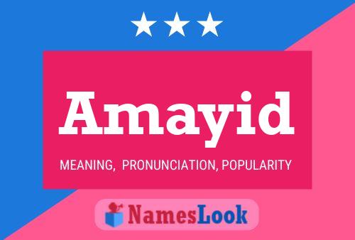 Amayid Namensposter