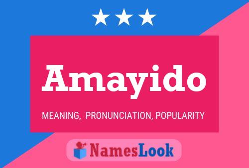 Amayido Namensposter