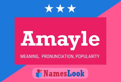 Amayle Namensposter