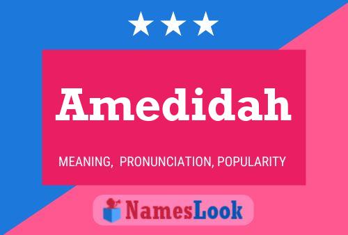 Amedidah Namensposter