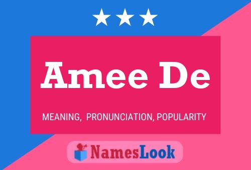 Amee De Namensposter