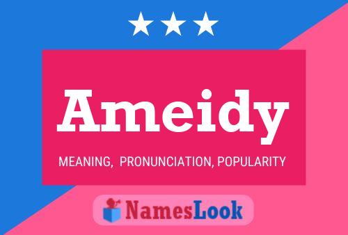 Ameidy Namensposter