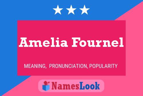 Amelia Fournel Namensposter