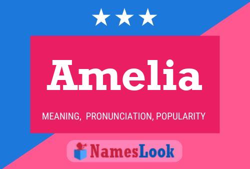 Amelia Namensposter