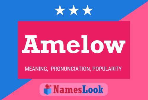 Amelow Namensposter