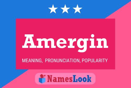 Amergin Namensposter