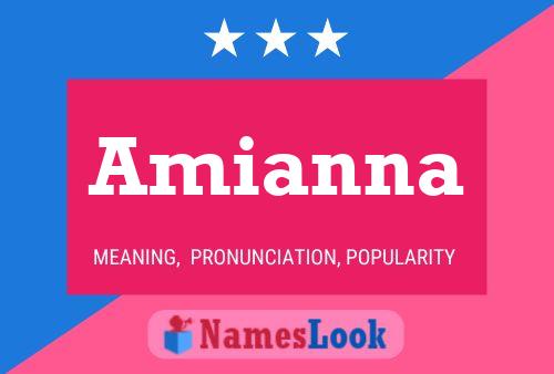 Amianna Namensposter