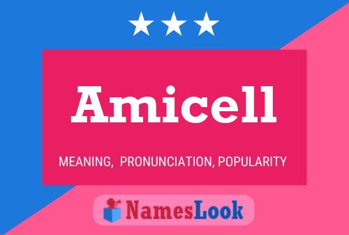 Amicell Namensposter