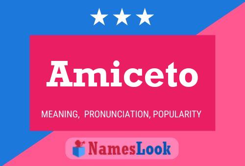 Amiceto Namensposter