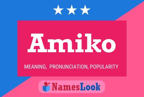 Amiko Namensposter