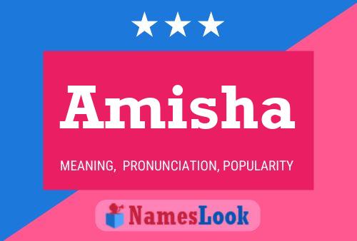 Amisha Namensposter