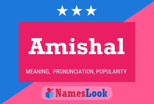 Amishal Namensposter