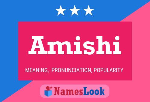 Amishi Namensposter