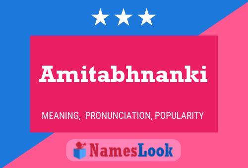 Amitabhnanki Namensposter