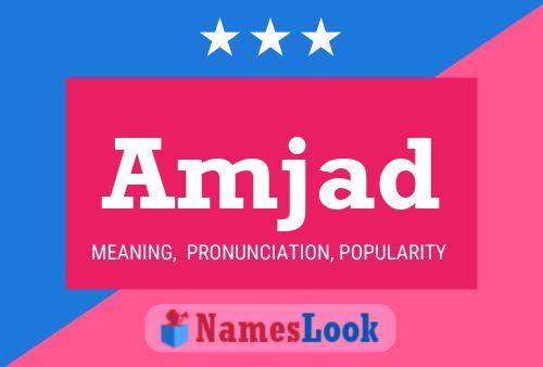 Amjad Namensposter