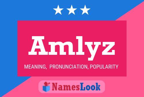 Amlyz Namensposter