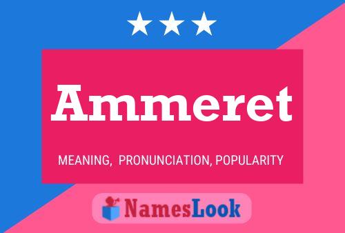 Ammeret Namensposter