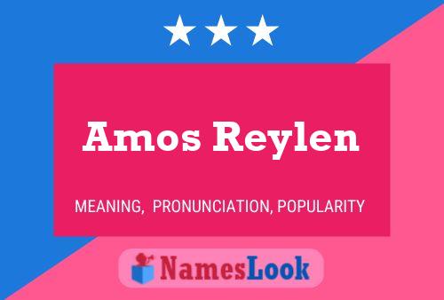 Amos Reylen Namensposter