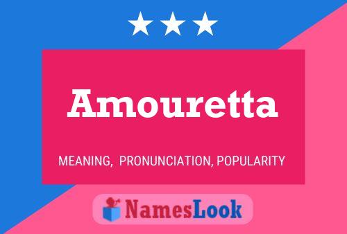 Amouretta Namensposter