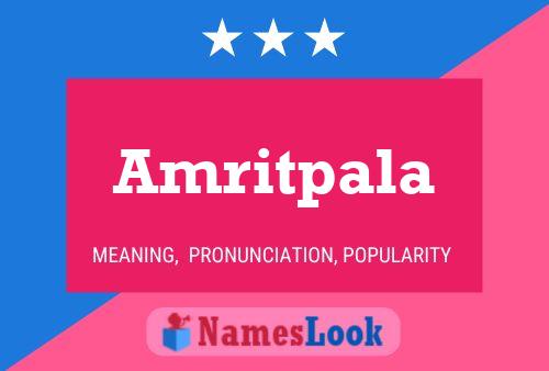 Amritpala Namensposter