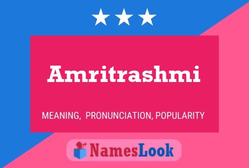 Amritrashmi Namensposter