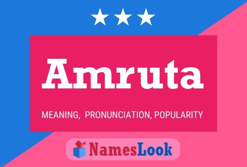 Amruta Namensposter