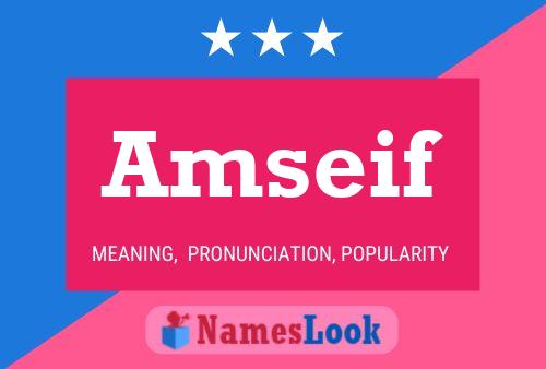 Amseif Namensposter