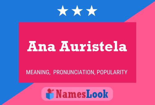 Ana Auristela Namensposter