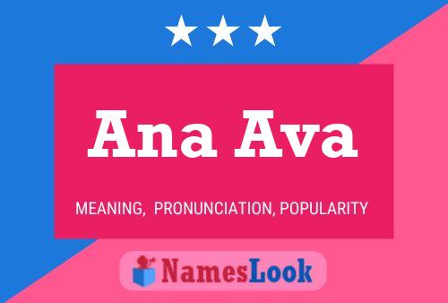 Ana Ava Namensposter