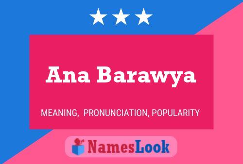 Ana Barawya Namensposter