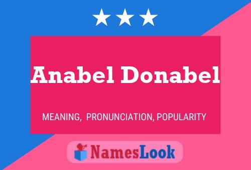 Anabel Donabel Namensposter