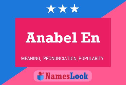 Anabel En Namensposter