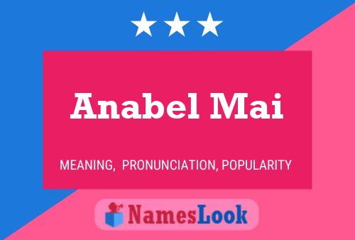 Anabel Mai Namensposter