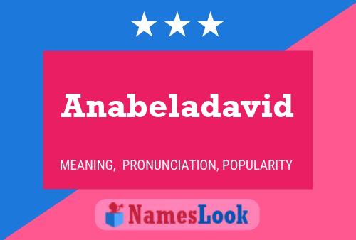 Anabeladavid Namensposter