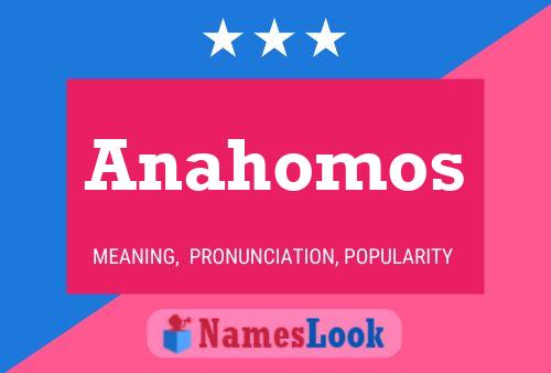 Anahomos Namensposter