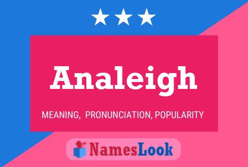 Analeigh Namensposter