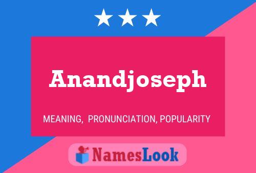 Anandjoseph Namensposter