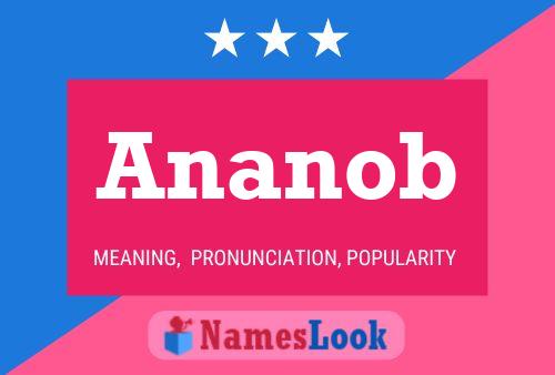 Ananob Namensposter