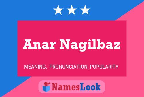 Anar Nagilbaz Namensposter