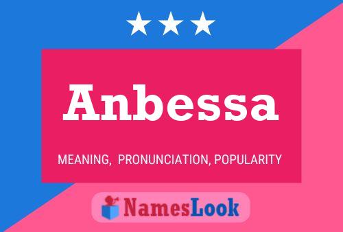 Anbessa Namensposter