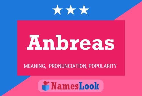 Anbreas Namensposter