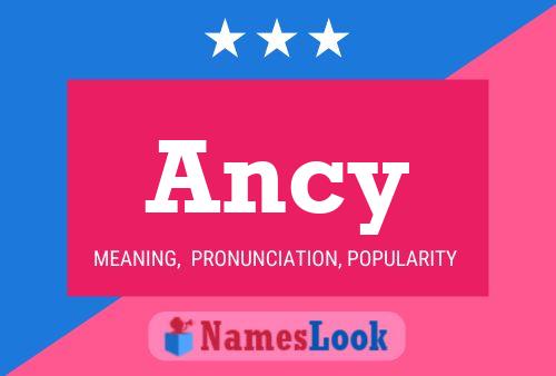 Ancy Namensposter