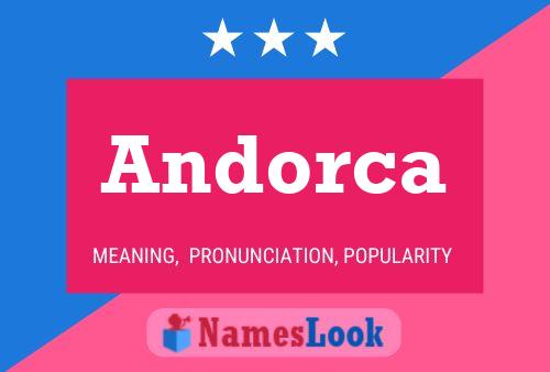 Andorca Namensposter